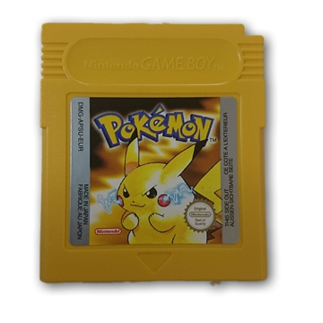 Gameboy Spil - Pokemon Yellow - (B Grade) (Genbrug)